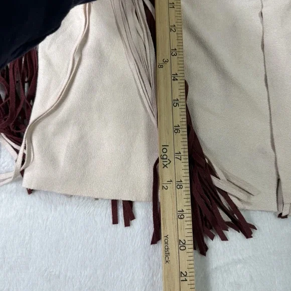 VOCAL JACKET Womens Medium Western RODEO COWGIRL USA Fringe CONCERT Festival - Picture 9 of 12